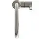 Waschtischarmatur von Ideal Standard mit einem runden Auslauf und einem klaren, modern wirkenden Design. Die Oberfläche ist in Silber gehalten.